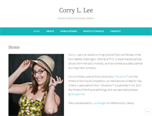 Tablet Screenshot of corrylee.com